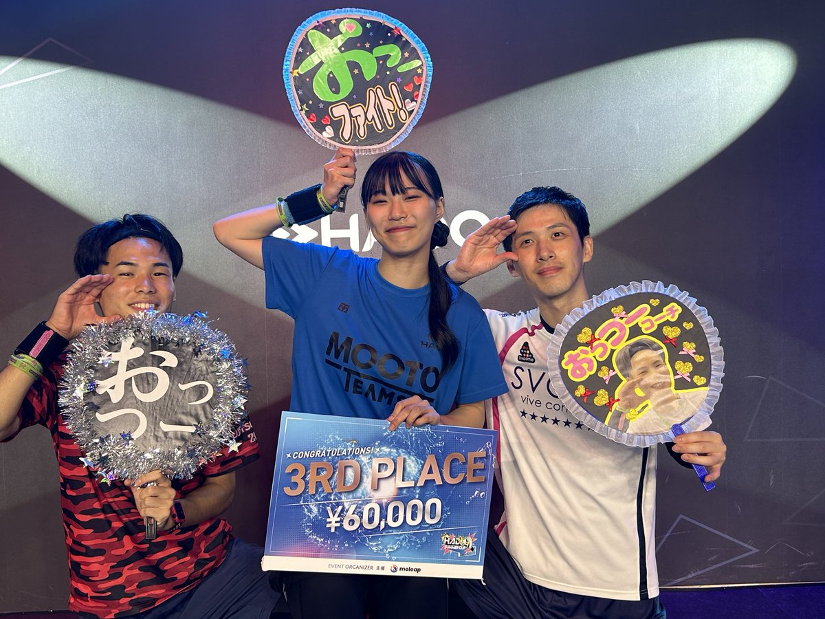 【HADO 2024 SUMMER CUP 結果発表】
HADO 2024 SUMMER CUPの結果は以下の通りです✨

優勝   MISTA（ <a href="/MISTA_hado/">MISTA</a> ）
2位　HIBANA（ <a href="/HIBANA_hado/">HIBANA / HADO team</a> ）
3位　ColorFul（ <a href="/ColorFul_hado/">ColorFul</a> ）

これにてSUMMER SEASONの全試合が終了となります！
皆様、ありがとうございました！

 #HADO　#SUMMERCUP