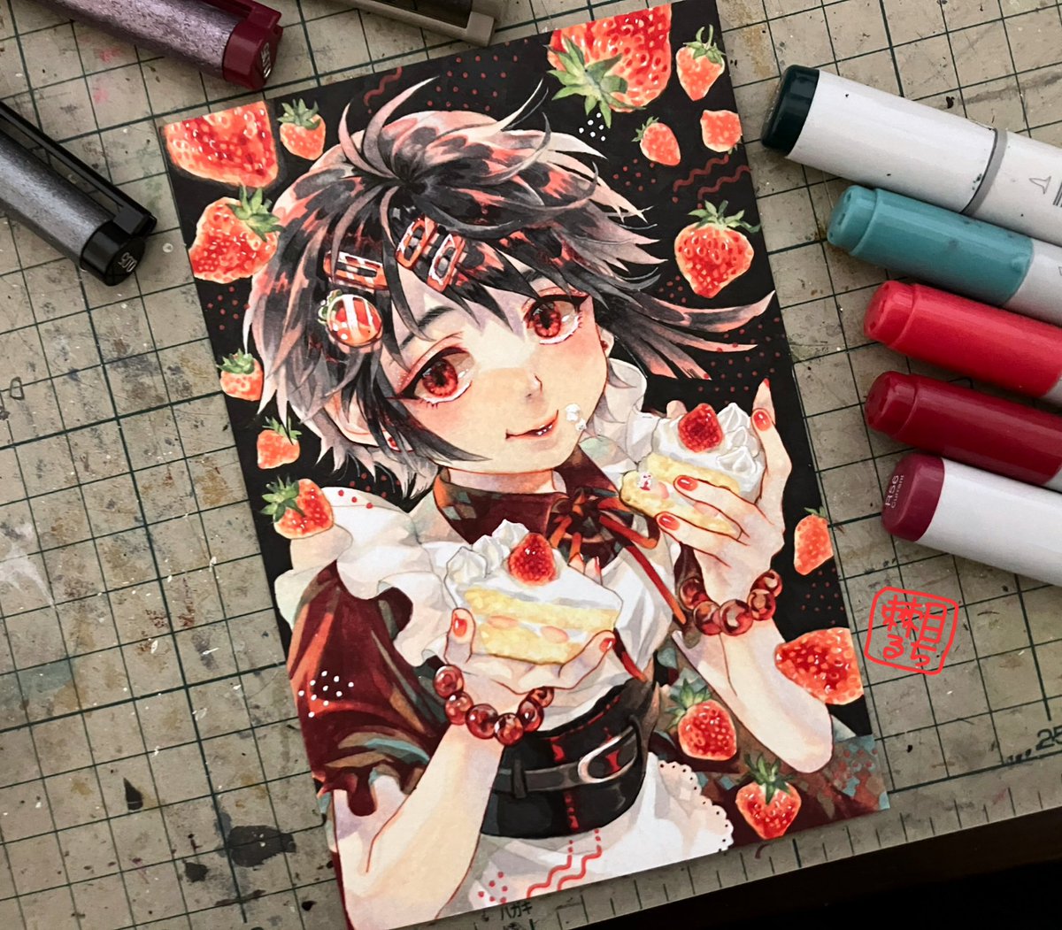 koyaluchi19's tweet image. いちご
#コピック