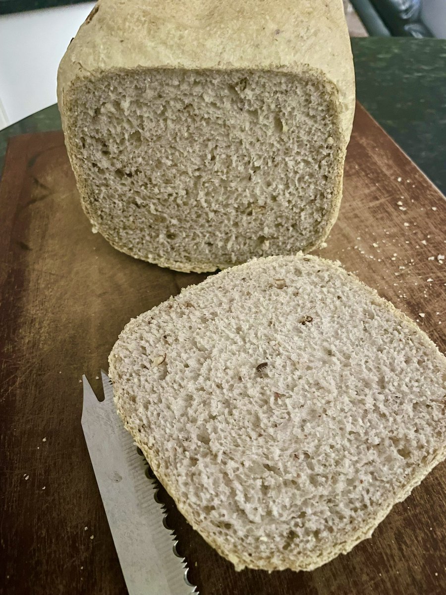 June_Zircon's tweet image. Don’t settle for crumbs when you deserve the whole loaf! 🍞🤣😂😋👩🏻‍🍳
#breadmaking #bread #multigrain #homemade #baking #healthyeating #lifequote