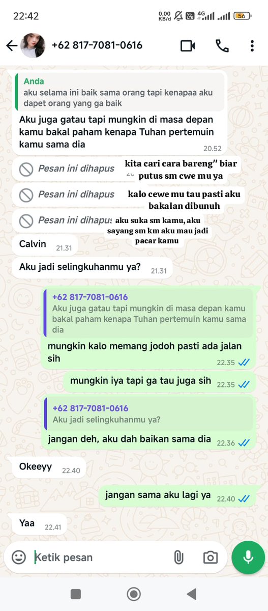 jaexzmine's tweet photo. GUE MINTA TOLONG BANGET, TOLONG TEROR LONTE SATU INI, DIA MAKSA+NGEBET BGT PGN JADI SELINGKUHAN NYA COWO GUE ANJING. UDA GUE LABRAK JUGA TETEP GA MEMPAN KONTOL MALAH SEMAKIN GATELLLLL. 
@/anyaa211 ini id telenya
nomor wa +62 817-7081-0616
ig nya luciananyaa_ https://t.co/Hn6e0DG9dE