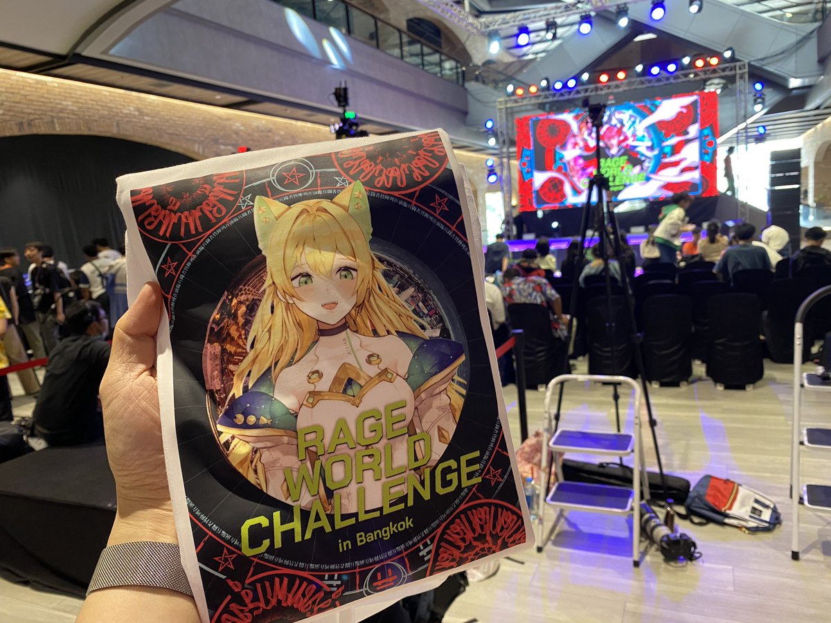 jarern's tweet photo. มีเสื้อ ลิมิตเต็ด ด้วย อุดหนุนน้อง @Aisha_Channel ล่ะกันนะ ☺️
#rageworldchallenge #allmatchmedia #VtuberThai #RAGE_WORLD_CHALLENGE https://t.co/A30UBiRFdv