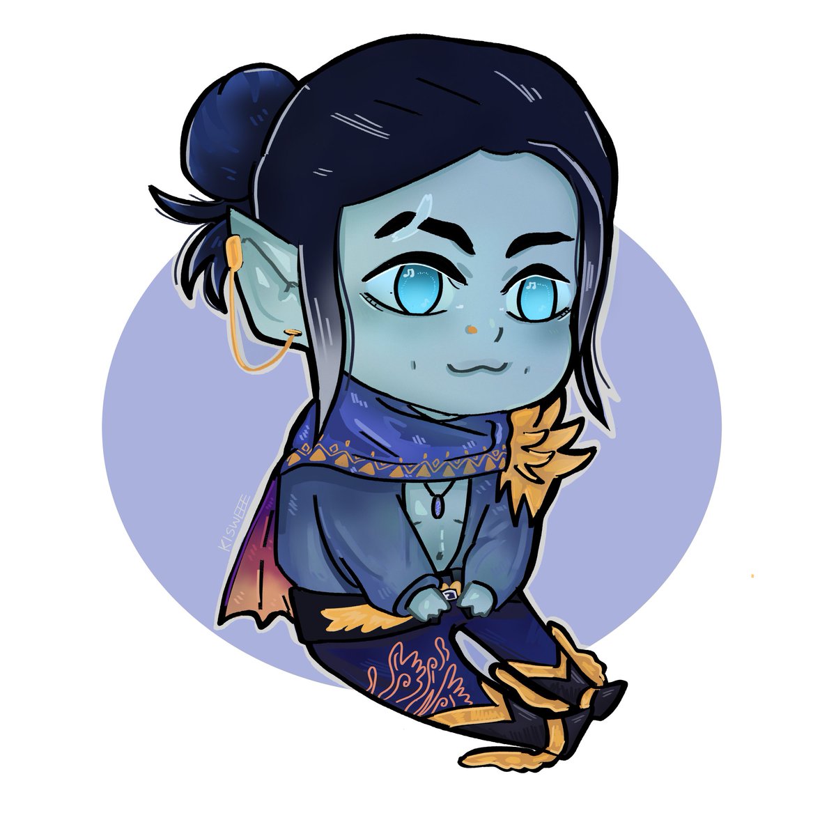 Kisweee's tweet photo. blu boi dorian 🎶
#criticalrole #criticalrolefanart https://t.co/4sFbiCYTW1
