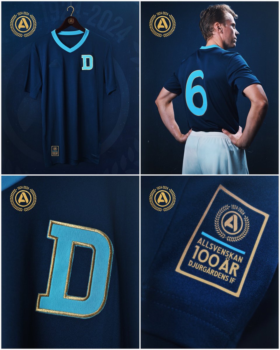 TheyThinkKits's tweet photo. Djurgårdens IF have released a special shirt to celebrate the 100th anniversary of Allsvenskan, the Swedish top flight.

The shirt will be worn in the derby vs AIK! https://t.co/9JtrL3oagi