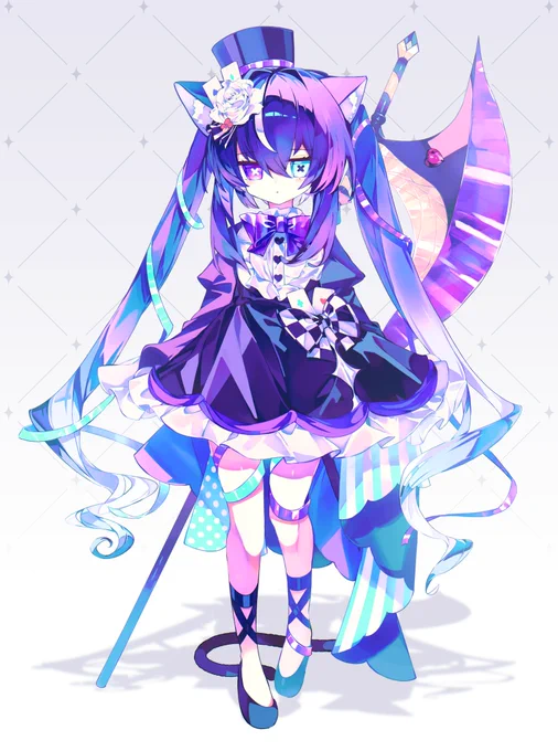 黒猫巨大武器魔法少女 