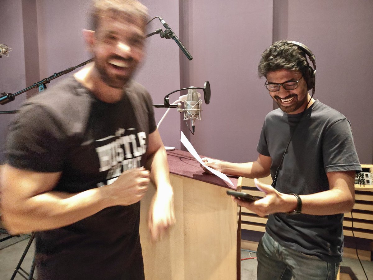 strictlyvikas's tweet photo. #Vedaa #DialogueCoach to #JohnAbraham 
Love this man! https://t.co/K3l9xmFnQO