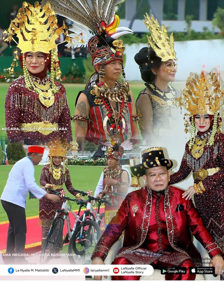 Saya bersama pimpinan lembaga negara menghadiri apel kehormatan dan renungan suci di Taman Kusuma Bangsa, yang dipimpin langsung oleh Presiden Joko Widodo. Upacara digelar mulai pukul 00.00 WITA, Jumat (16/8/2024).

#lanyalla #dpdri  #HUTRI79 #ikn