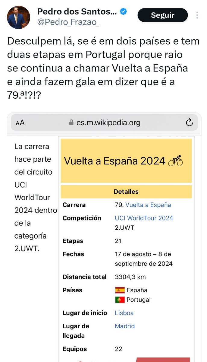 DavideGomes17's tweet photo. O mal de darmos voz a esta merda é que depois eles dizem qualquer merda https://t.co/vnUMBPHgN4