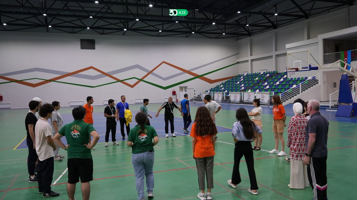 officialmys's tweet photo. #İdmanPaytaxtı Quba şəhərində "Gənc idman liderləri" layihəsinin ikinci günündə Olimpiya çempionlarımız Hidayət Heydərov və Zelim Kotsoyev də proqramın qonağı olublar.
Ətraflı: https://t.co/z0ZRZIn880
#AZEyouth #birkimibirlikdə #gəncidmanliderləri #LIVEsimulation https://t.co/tKDHyXnACY