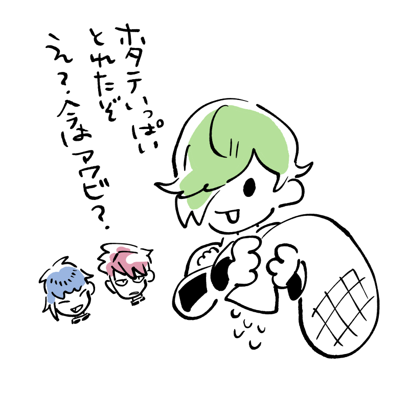 帆立ひろいすぎました 