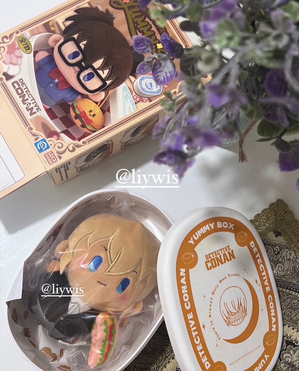 liywis's tweet photo. [พร้อมส่งค่ะ] Conan Yummy Box

•อามุโร่ 420.- (ค่าส่ง 35.-)🚚
เช็คกล่องอย่างเดียวค่ะ💙
———————————
#ตลาดนัดโคนัน #ConanYummyBox #ตลาดนัดอนิเมะรวมด้อม #ตลาดนัดConan https://t.co/6nqmGDxbad