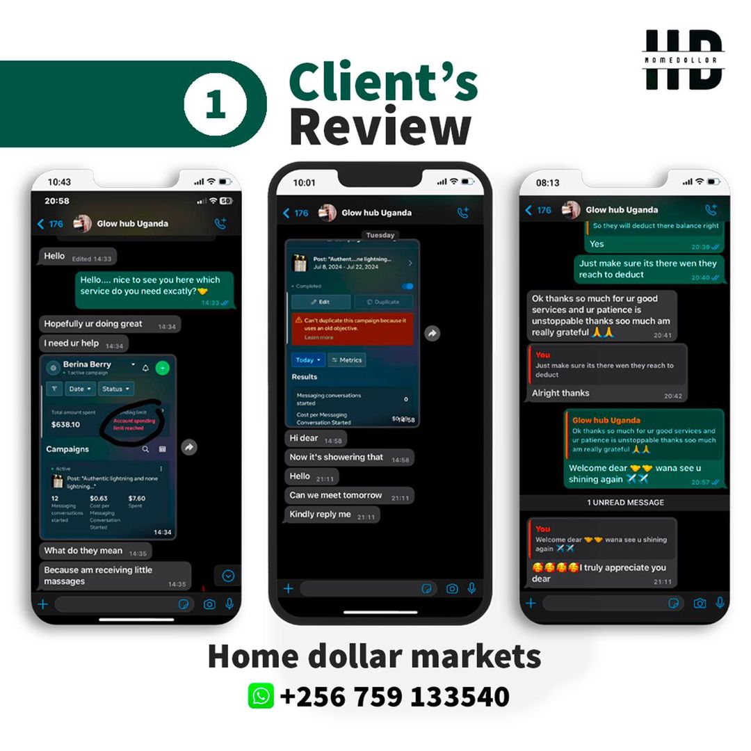 HDMarkets's tweet image. Trust the process with Home dollar markets 🔑✈️🤝
We have the key to your new Bussiness performance #increase sales #clientreviews #solvedifferent #socialmediamarketing