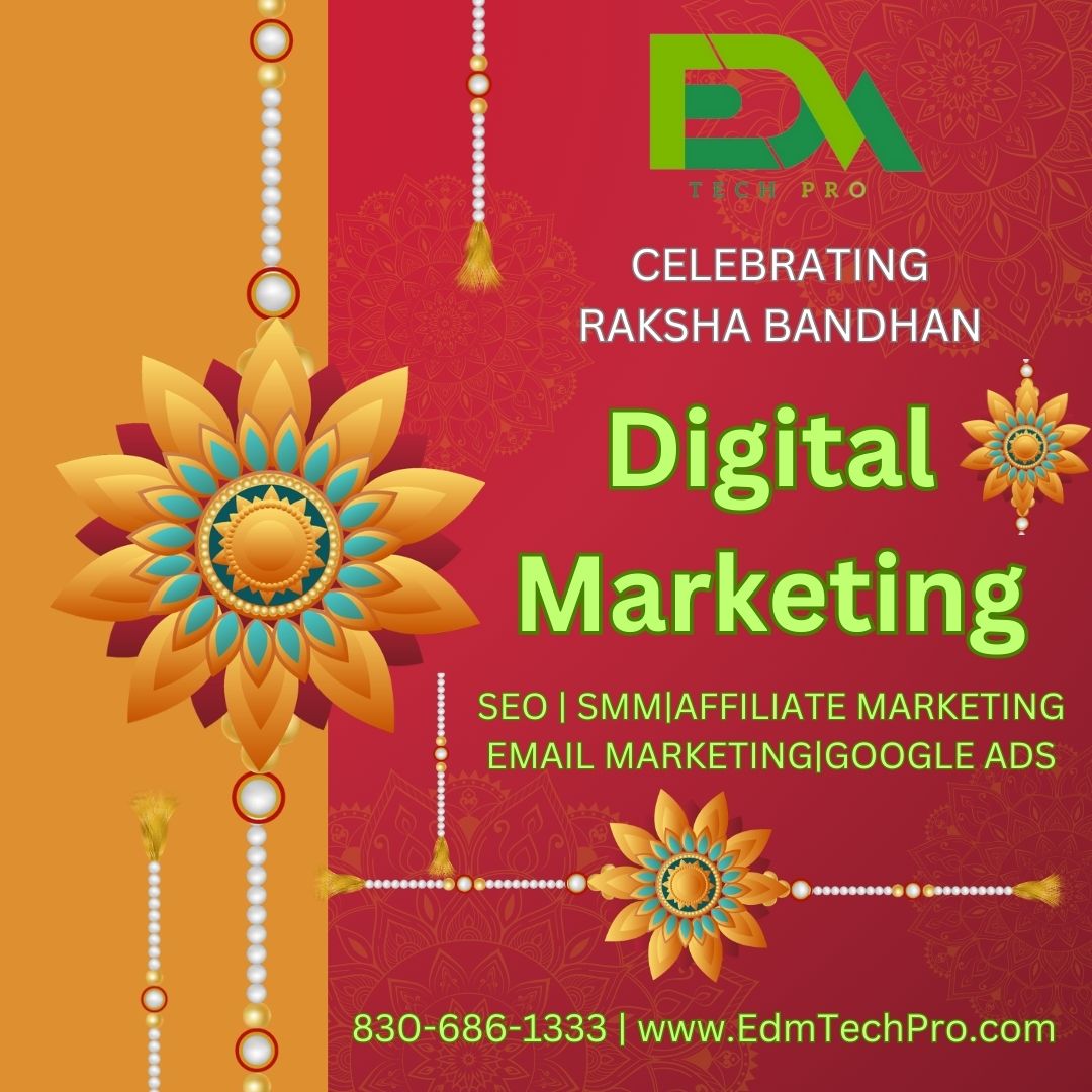 edmtechpro's tweet photo. This Rakshabandhan Join our Digital Marketing, E-commerce marketing, Soft Skills course programs
With Great offers 💛
Call - 830-686-1333 | https://t.co/uIErLv4QfH for more information 
#jaipur # ecommercemarketingcourse #digitalmarketingcourse #webdevelopmentcourse https://t.co/NILTBSPQxT