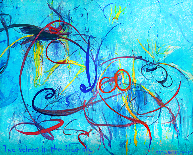 PhiloThilo's tweet photo. Two voices in the blue sky
PhiloThilo 18/08/2024
#digitalart #abstractart #twovoices #twovoicesinthebluesky #philothilo https://t.co/VjuXDKWBhR