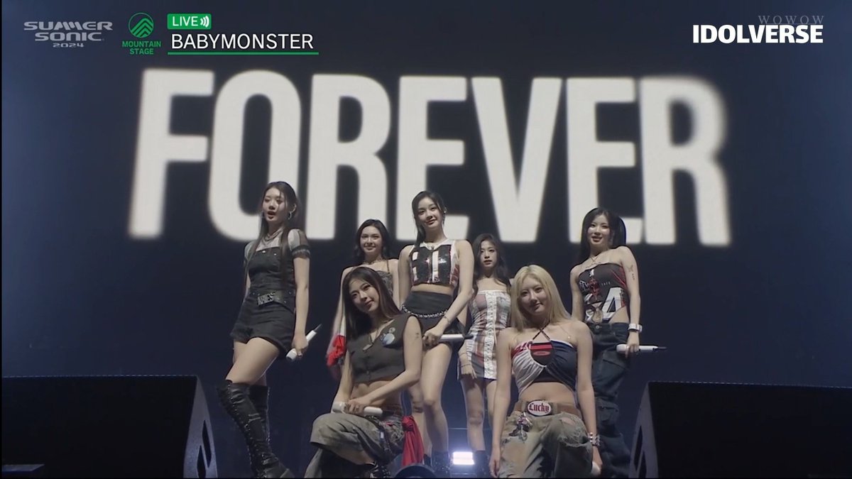 forbabymonster's tweet photo. Congrats #BABYMONSTER on your first ever Summer Sonic performance and crowd in Japan today! ❤️‍🔥

BAEMON HOT SUMMER SONIC
#BABYMONSTERxSUMMERSONIC
#베이비몬스터 @YGBABYMONSTER_ https://t.co/kMEye9OJ1H
