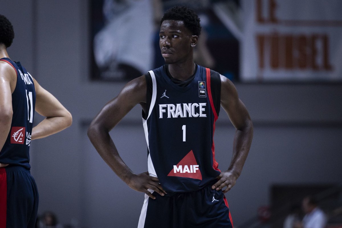 canpekerpekcan's tweet photo. 🇨🇵 France won the U16 EuroBasket despite the absence of Hugo Yimga Moukouri (08') and Nathan Soliman (09'). In my opinion, both names are among the top 5 prospects of 2008 and 2009.

I am a big fan of French youth system. Every year, their player are selected top-14 (lottery) in the NBA Draft. They also have prospects like Nolan Traore - Noa Essengue in the 2025 NBA Draft. INSEP is a great system and they pay off. We will talk about France's prospects for many years to come and they will continue to add new ones.

#U16EuroBasket