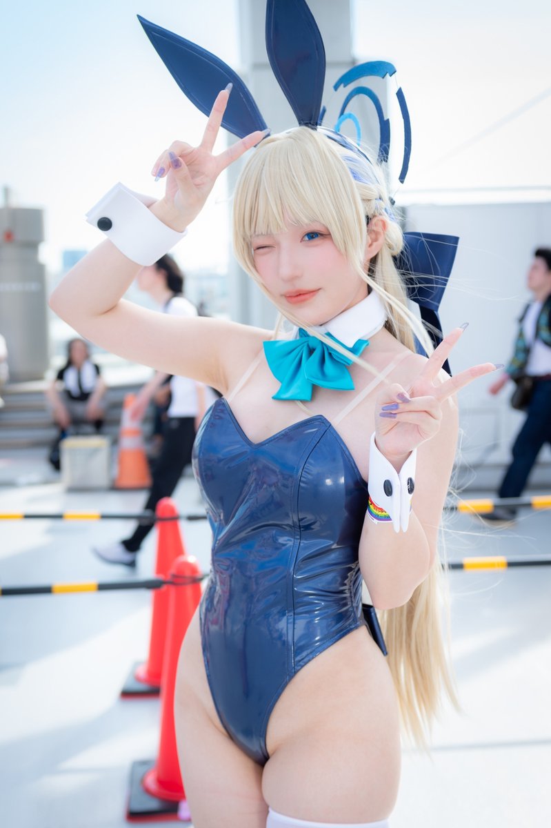 2024/8/12 C104
ブルアカ/トキ（バニー）
弥美さん(@3MimE_)

#C104コスプレ https://t.co/eb3ugsndh7