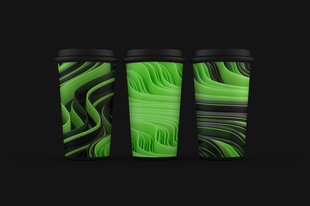 BIBIART_'s tweet photo. Green & Black 3D Abstract Wavy Backgrounds
https://t.co/yZXk2iH7MZ
#green #black #3d #abstractart #wavy #cinema4d
#bibiart #maamounalbibi #striped #wallpaper #digitalart #GraphicDesign #inspiration
