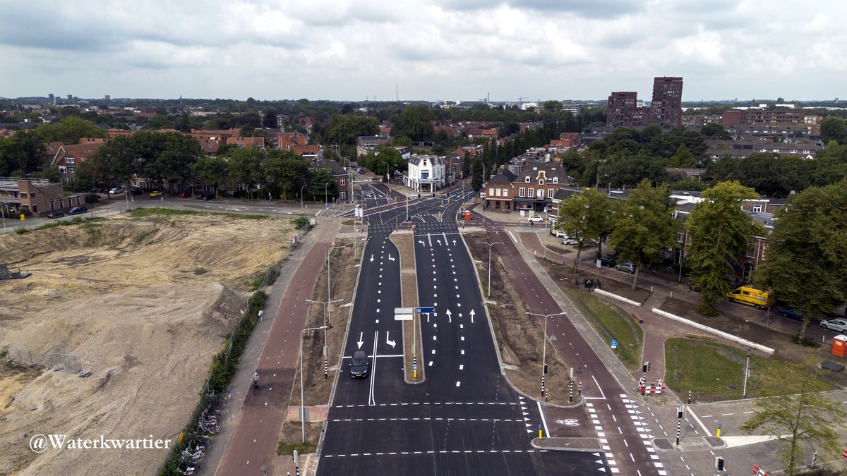 Na weken is vandaag de Tunnelweg vanaf vandaag weer open voor verkeer #Nijmegen #Viersprong