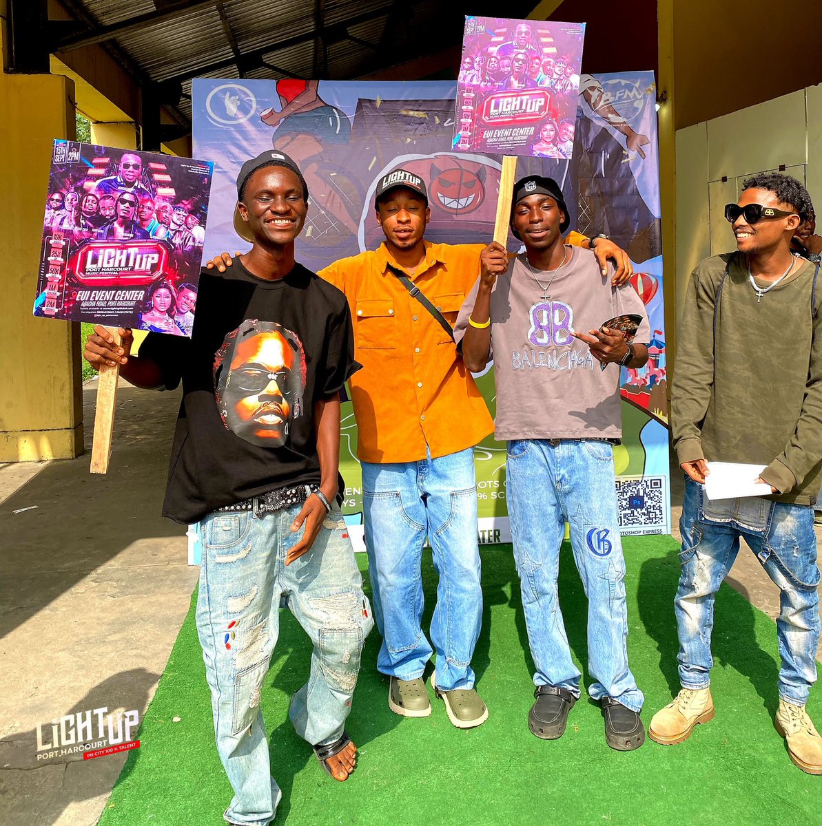 lightupphc's tweet photo. "Electrifying vibes and radiant lights! 🌟 The countdown to Light Up Port Harcourt is on. Don’t miss out—grab your tickets NOW and get ready to light up the night! 🎟️✨ #LightUpPH #Abuja #bbnaija2024 
#Adesanya 
[https://t.co/rKFMehe3A3]" https://t.co/PjsVL2nhYU