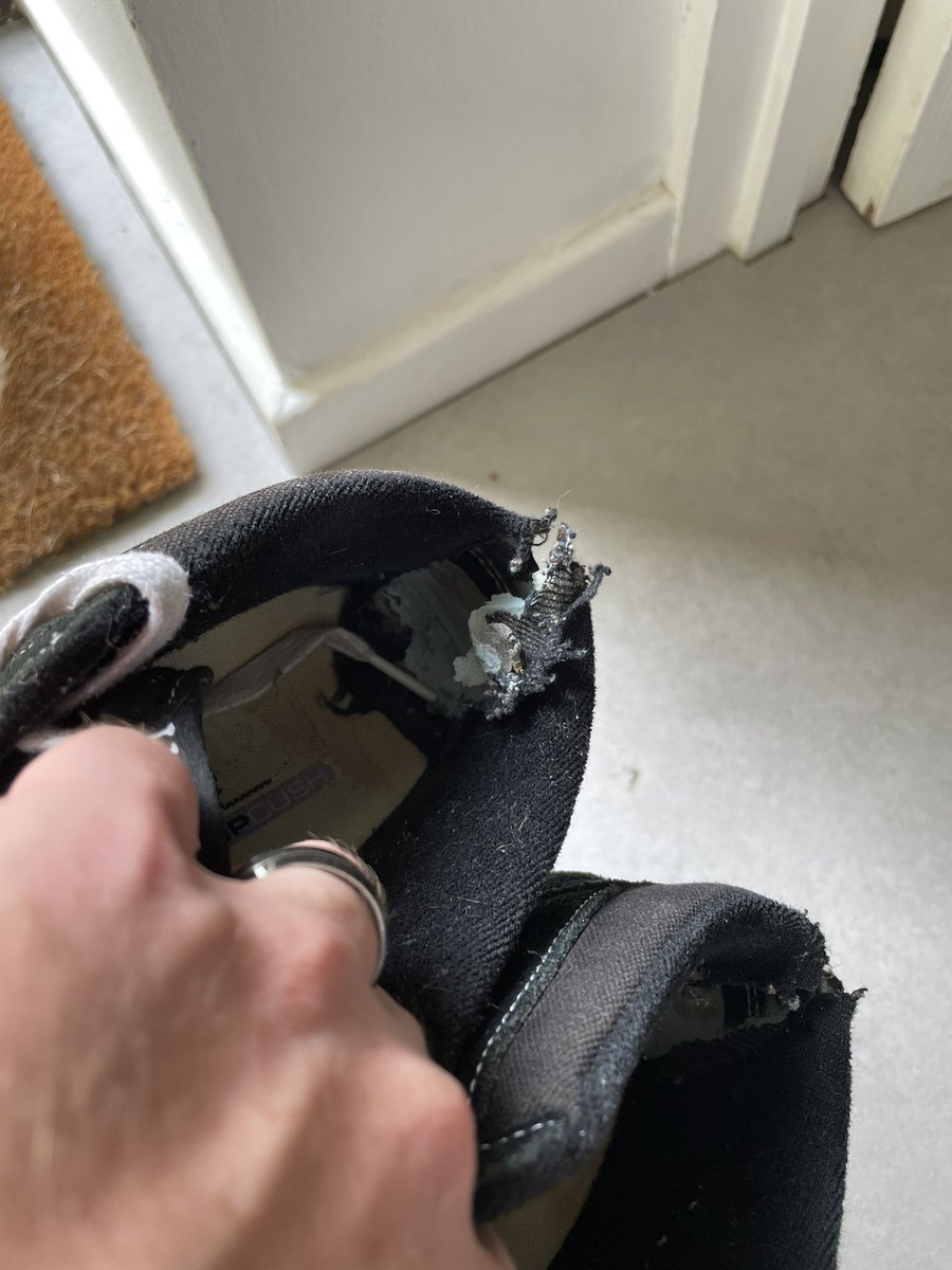isthatdan's tweet photo. @Vans any ideas how to stop this? Surely shoes should last longer than a couple of years? https://t.co/EYzc4xjzac