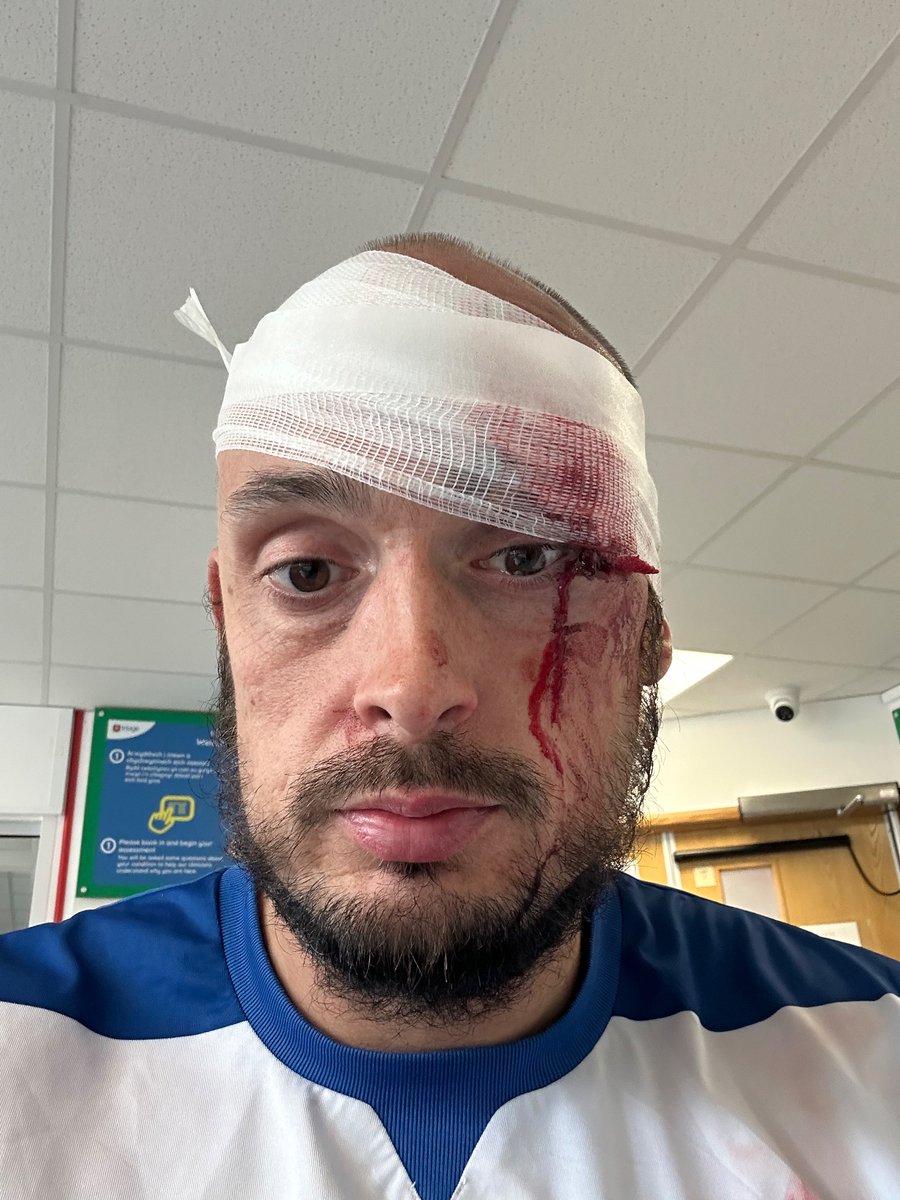 Gutted to come off the field yesterday with severe cramp