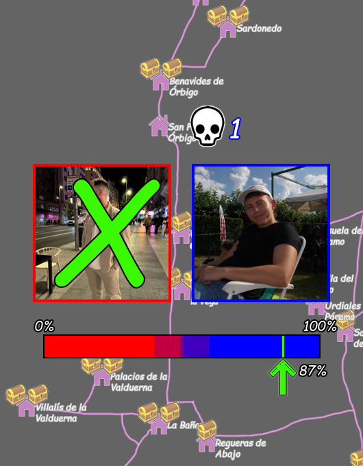 ParamoBot's tweet photo. 💀 Cataplin(@ikergrn) ha despachado a Pol(@pablopol111) y ha hecho un perreo duro hasta el suelo. Ya me jodería ser el primero en morir... https://t.co/lzPjf6Ex4G