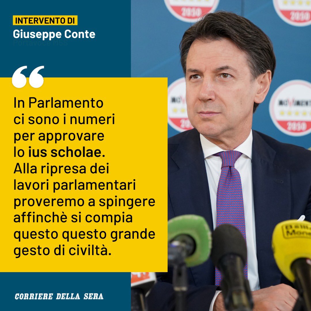 Giuseppe Conte tweet media