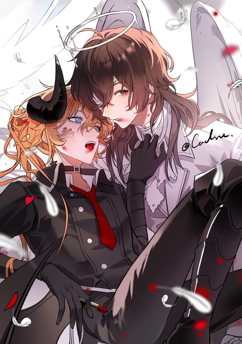 cadsuu's tweet image. Good Omens