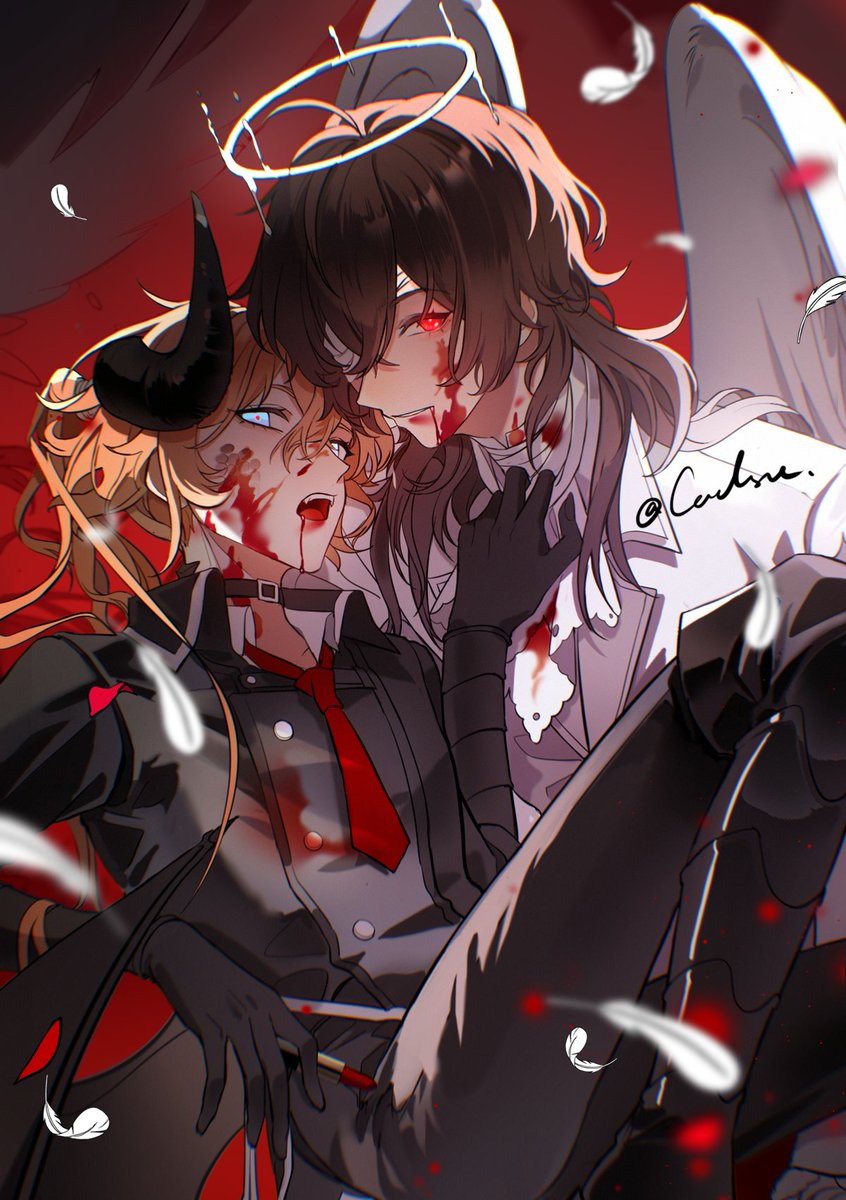 cadsuu's tweet image. Good Omens