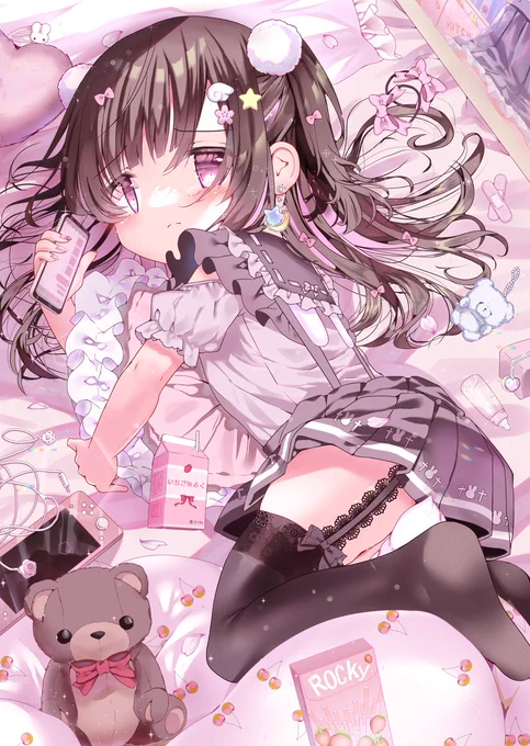#お盆休みはフォロワーが増えるらしい 萌えかわいいオリジナルイラスト描いてます