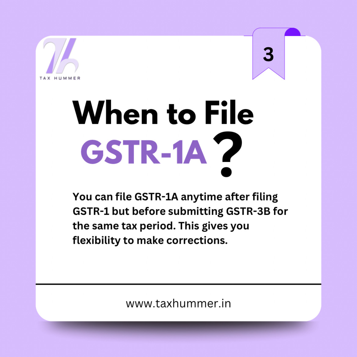 Taxhummer's tweet photo. What is GSTR-1A ?!   @Taxhummer 

#gst #incometax #tax #business #accounting #gstupdates #gstindia #ca #gstr #india #icai #GSTR1A https://t.co/i7cDzF8JwG