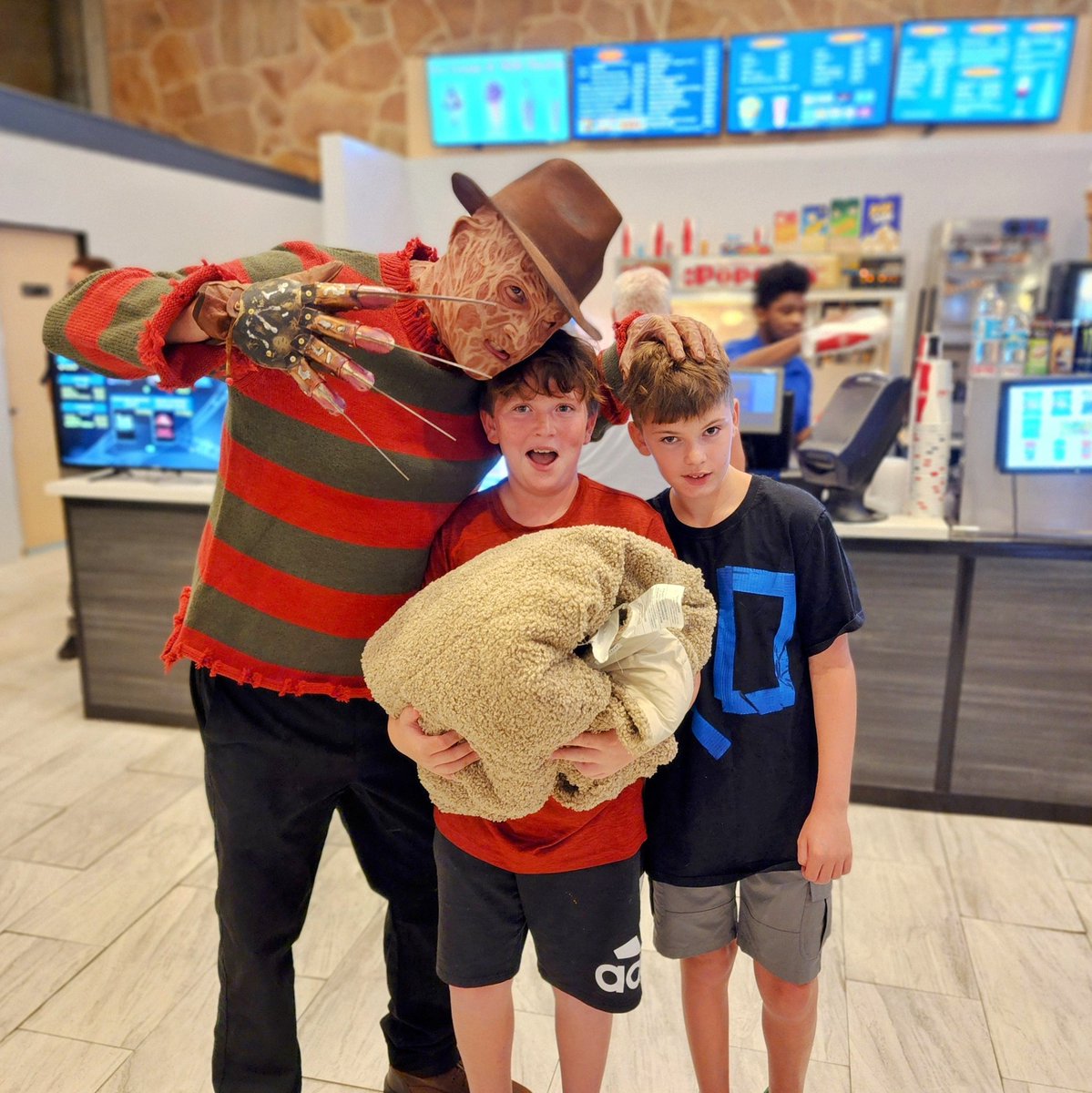 How sweet, fresh meet! Do these bright young souls have what it takes to stay Up All Night with Freddy at our overnight marathon? We'll check on them in just a few hours and see...