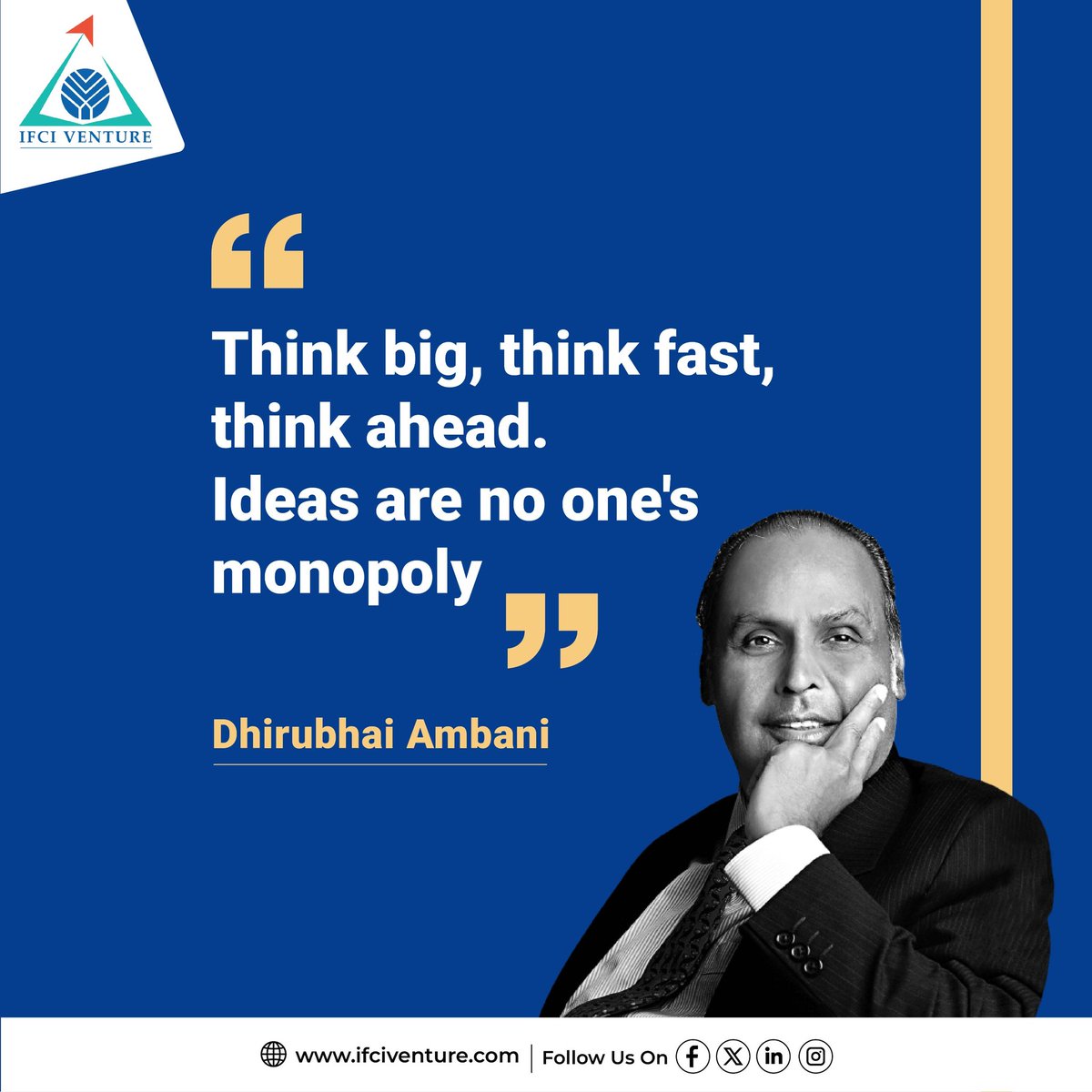 When you have a mindset of limitless possibilities, innovation becomes your playground. Remember, the future belongs to those who think ahead and take bold steps forward. Start working, The future is waiting for your big idea!

#IFCIVCF #Entrepreneurship #Motivation #Inspiration