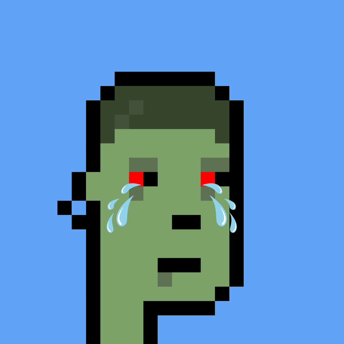 malik_byte's tweet photo. I met a Punk who told me that my friend, Zombie, has been crying for many days. 😢
When I went to Zombie today, he told me that he wants to find someone. 👩❤️👨
Someone please buy him.
Is there anyone on Twitter who can stop Zombie from crying? 💰👀
#punkszombie #malik_byte #NFTs https://t.co/1Ice6l8pHE