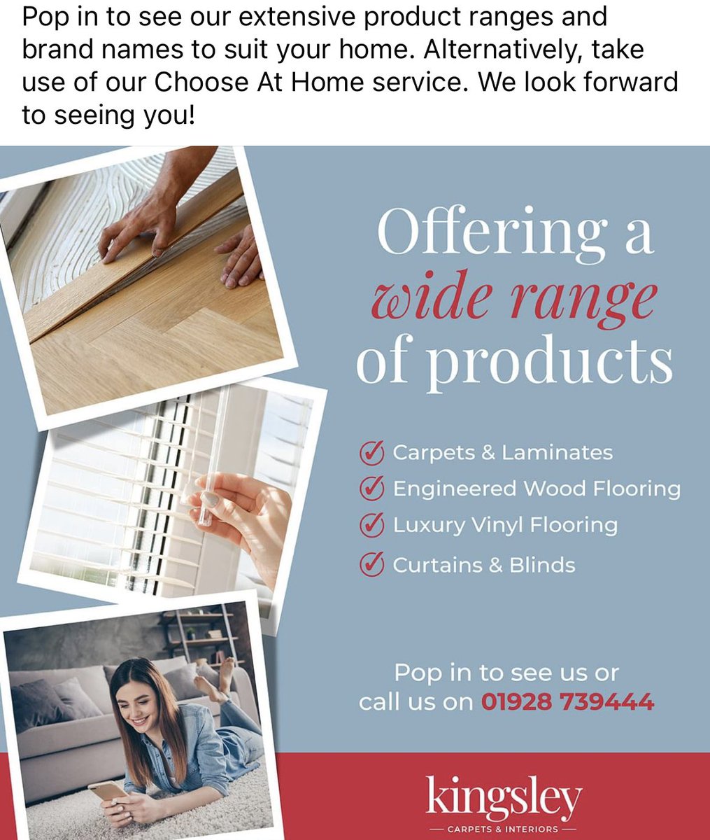 KingsleyCarpets's tweet photo. #carpets #beds #blinds #curtains https://t.co/CG6aJivioA
