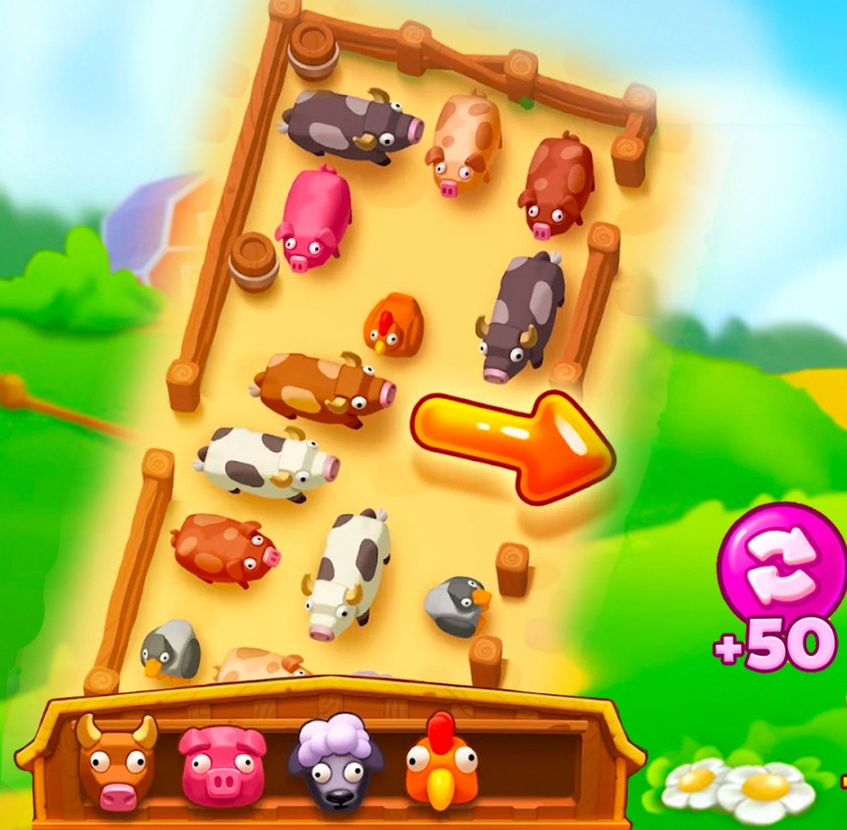 testerup_com's tweet photo. 🌱Welcome to Farm Jam!
Immerse yourself in the idyllic world of rural life and experience the ultimate farm adventure!
#FarmJam #MobileGaming #StrategyGame
#PuzzleFun #Gaming #Gamer
#GamersOfInstagram #GamingCommunity #InstaGaming #Gamestagram #GamingPosts #GameStreamer #streamer https://t.co/Su7xAW4H3F