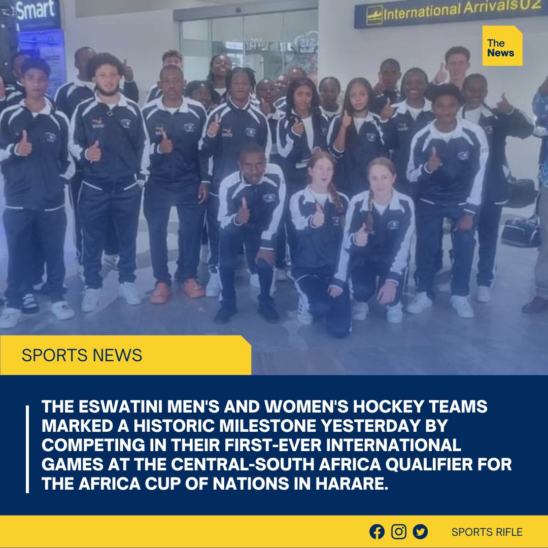Welcome Eswatini to international hockey competitions