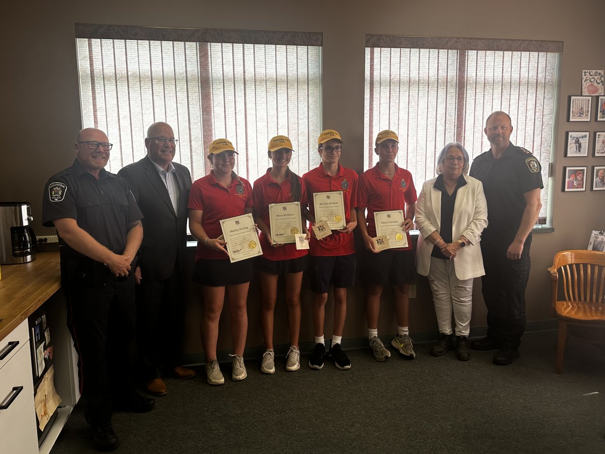 We had the pleasure of welcoming MPP <a href="/SteveClarkPC/">Steve Clark</a>   who joined us to congratulate our YIPIs on their upcoming graduation!

We’re incredibly grateful for the unwavering support we've received from our MP, MPP, and <a href="/ChildrenON/">Ontario Children Services</a> for our YIPI Program. #youthinpolicing