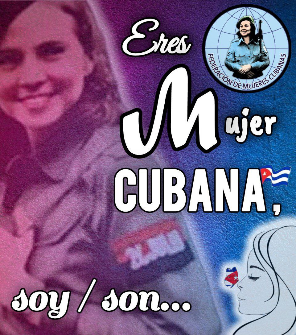 Eres Mujer Cubana 🇨🇺,
Soy/Son ........" 

Qué tres palabras definen a las mujeres cubanas❓

Comparte tus tres palabras en los comentarios 💬 y etiqueta a otras mujeres de #Cuba que te inspiran.