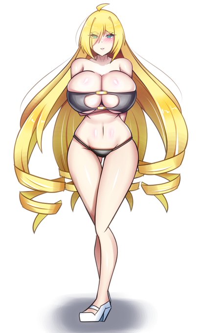 新うちの子、リーシャ様の水着姿を描きました('ω')
あのルーシャのお母さまです。
世界的大企業の社長に当たる人物です…!

2枚目は昨日描いた落書き・・・ 