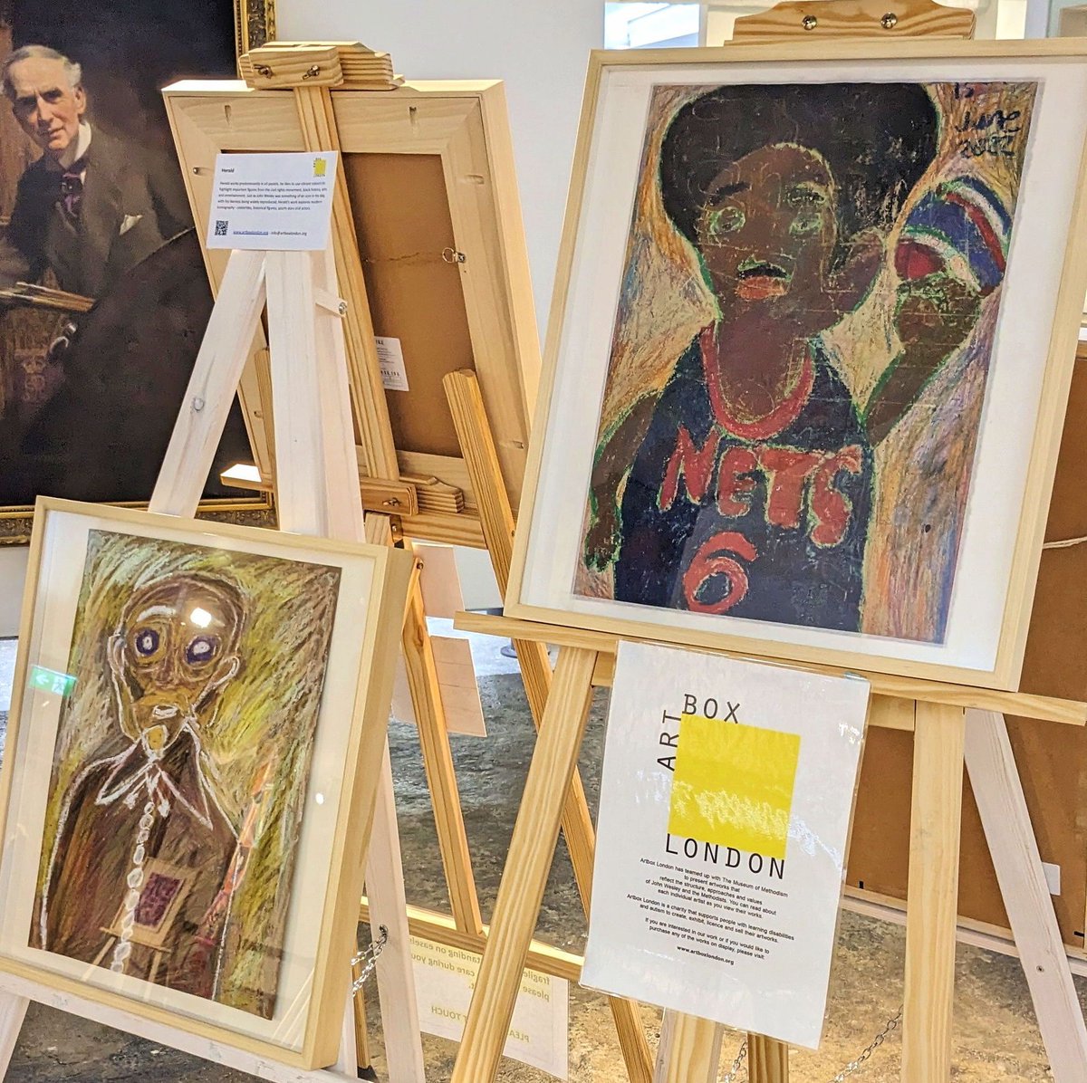 The inspiring stories of artists behind our ArtBox exhibition feature in Connexion this month. They include Herald, whose art is influenced by figures in black history. He never imagined his work displayed somewhere visited by people from around the world! buff.ly/3Ar63sp