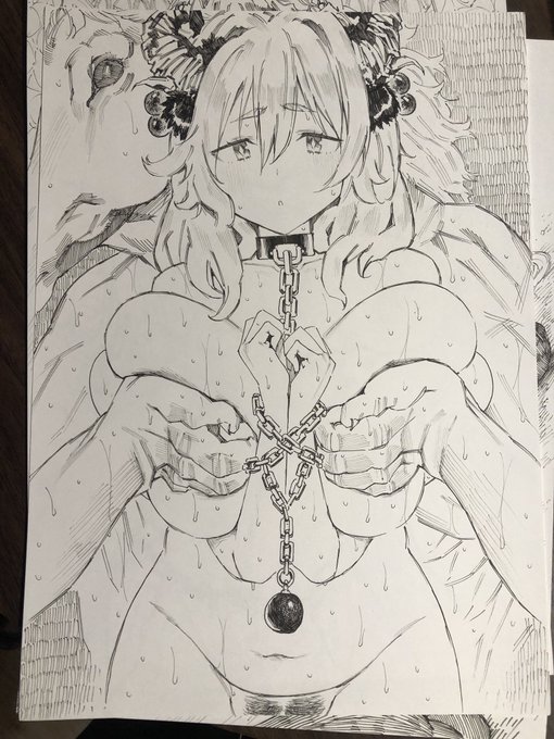 久しぶりにアナログ絵描きました
物々交換が好きなのでこれはフォロワーさんの鹿の骨と交換用の絵です

先方に一枚選んでもらう予定なので2枚余る。余りどうしよう 