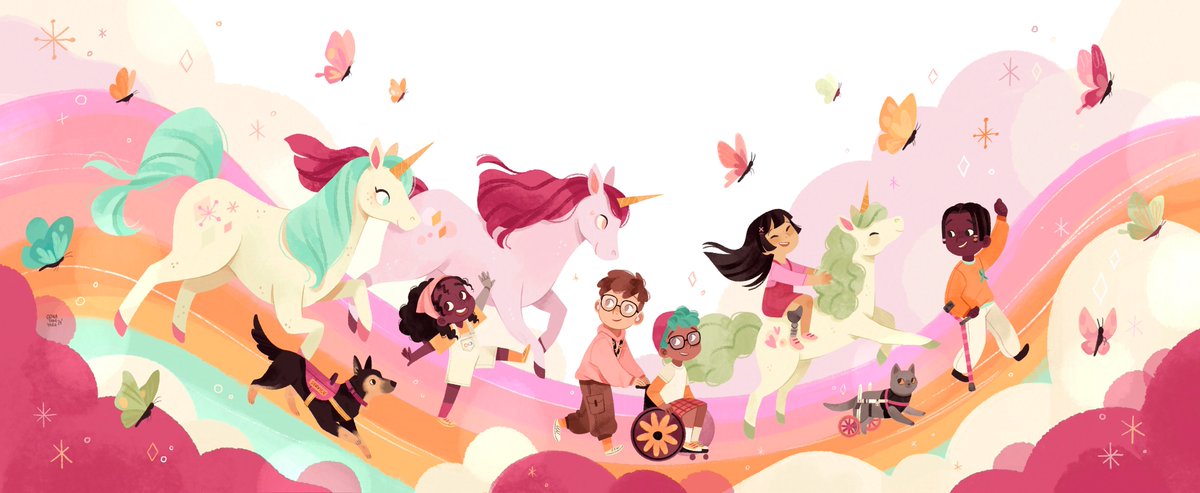 odnatamyara's tweet image. KidLit art without AI 🐅✨