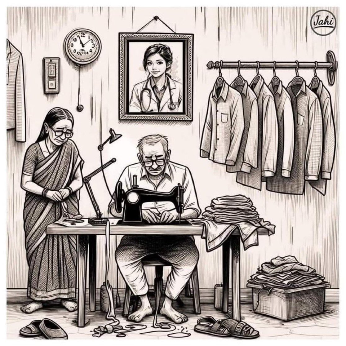 happy_ydv66's tweet photo. An image can’t make you cry. 

The image:
#bengalhorror #KolkataDoctorDeathcase https://t.co/VI3aJaFFih