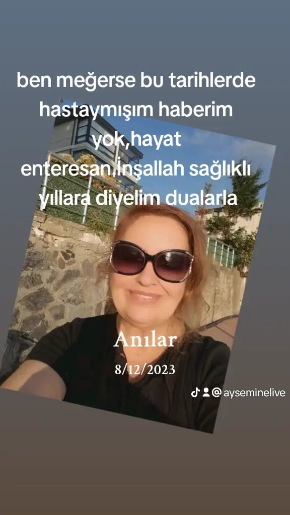 Kanser hasyalığımın tedavi sürecindeyim,doktorum moralim için konserlerine devam et dedi sizlerden konserlerim için desteklerinizi bekliyorum .Sevgiler..