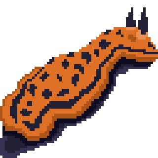 Catoblepon's tweet photo. And the last giant, slug. He's a bit of an anti-social one and others don't really approach him either, so he's a bit lonely.
https://t.co/Nod7aPbjOR https://t.co/EzEvGEqOum