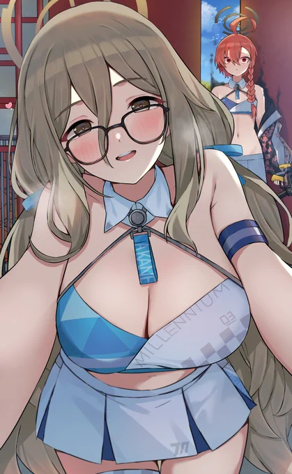 いっぱい応援してあげます#ブルアカ 