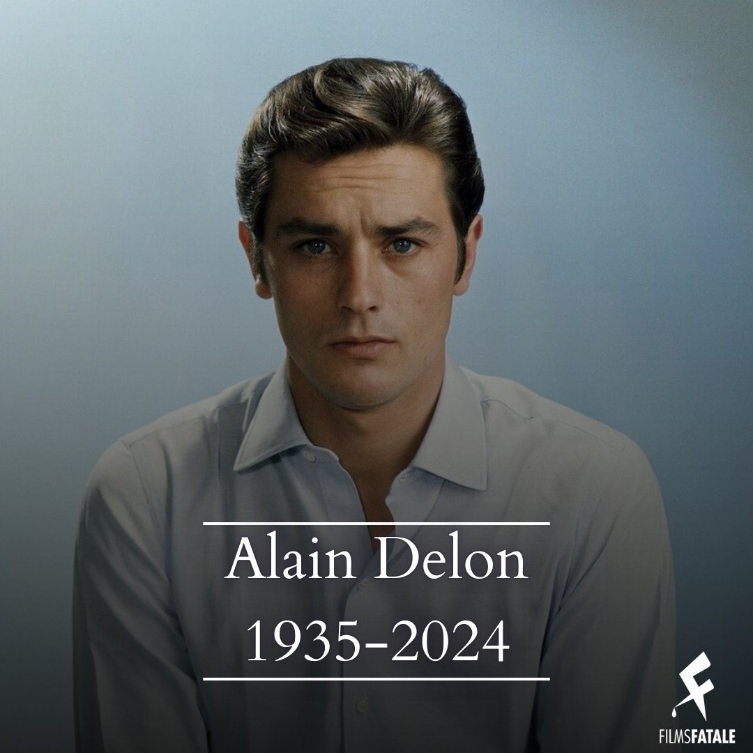 FilmsFatale's tweet image. International superstar Alain Delon, who led a mesmerizing yet complex life and career, has passed away at the age of 88.