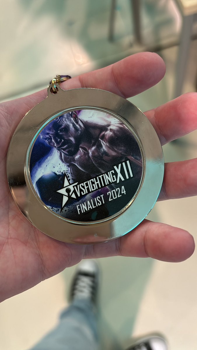 SeanSymphony's tweet photo. Picked up my 7th place medal for Tekken Ball at Vs Fighting XII. Honestly didn’t think I’d make it out of pools. Next target - Drowning Pools in Liverpool! #VSF #VsFightingXII #TekkenBall #Tekken8Ball https://t.co/mwwoVkPP4M