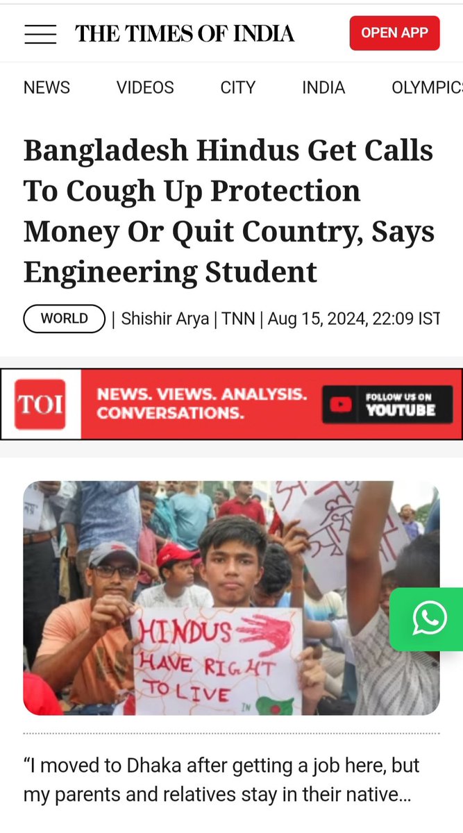 salah_shoaib's tweet photo. #Islqmists in #Bangladesh are demanding "protection money" or "Jijya tax" from #Hindus that #Sharia rule demands from non-Muslims. Haven't I been exposing for years, #American deep-state's  plot of turning Bangladesh into a #NeoTaliban country? https://t.co/GX0uQ9e6LR